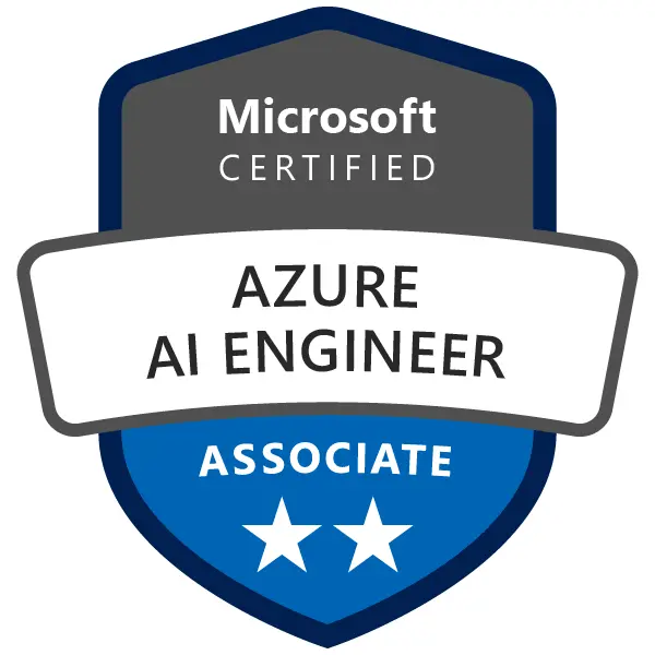 Microsoft Certified: Azure AI Engineer Associate (AI-102)